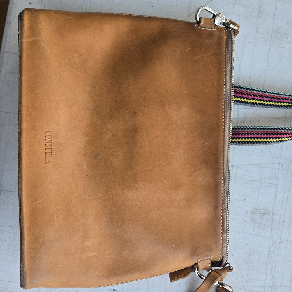 Consuel Tan Leather Bag